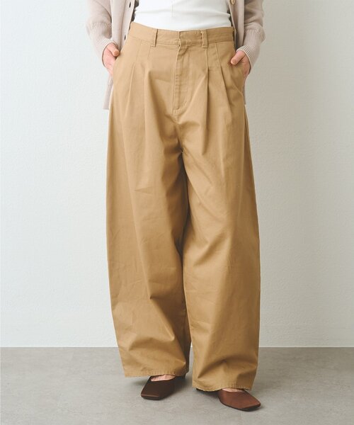 Whim Gazette（ウィム ガゼット） チノパン タックチノパンツ