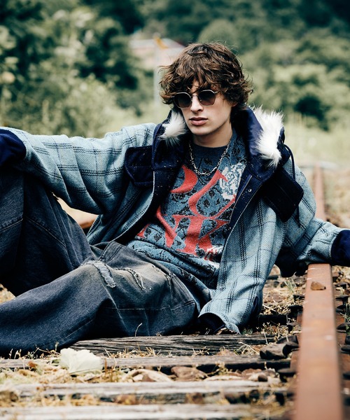 glamb（グラム） セーター ニット Punk Flower Knit / パンクフラワー