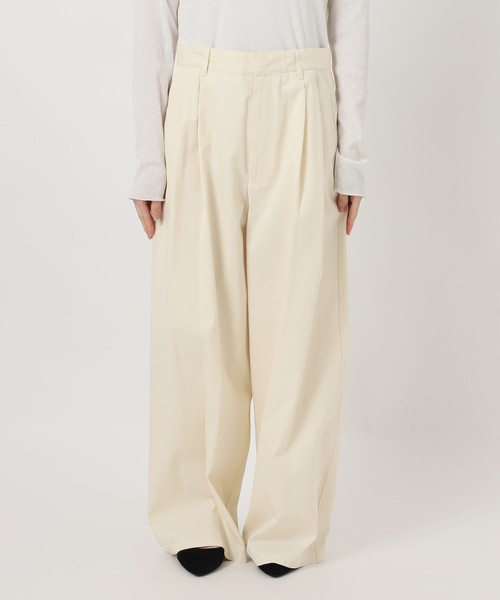FRAMeWORK（フレームワーク） チノパン ワイドチノパンツ レディース