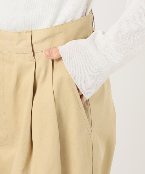 FRAMeWORK（フレームワーク） チノパン ワイドチノパンツ レディース