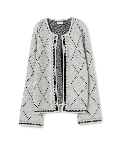 DES PRES（デプレ） ジャケット ノーカラージャケット パイルステッチ