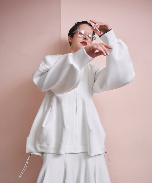 OMMO（オーエムエムオー） ブルゾン アウター FLASK PATTERN ZIPUP BZ