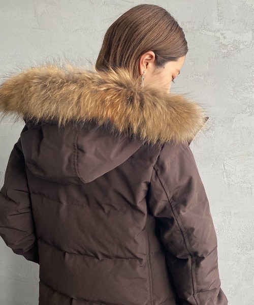 Danton（ダントン） ダウン ダウンジャケット タッサー ロング丈