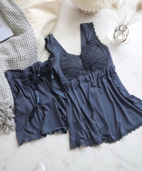 tu-hacci（ツーハッチ） パジャマ ルームウェア 「ナイトブラ付き