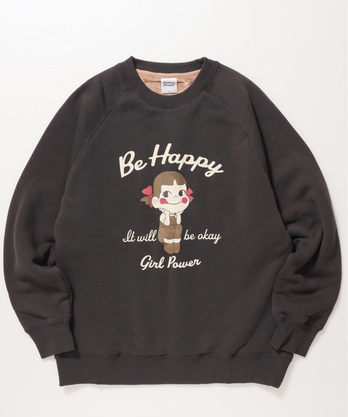ALWAYS GOOD TIME トレーナー スウェット 「PEKO/ペコちゃん」プリント