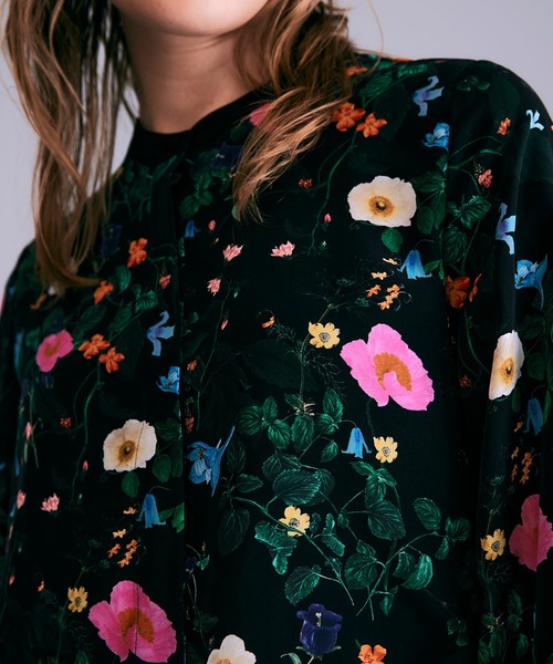 NOISEMAKER（ノイズメーカー） ブラウス シャツ バンドカラー