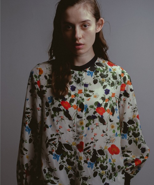 NOISEMAKER（ノイズメーカー） ブラウス シャツ バンドカラー