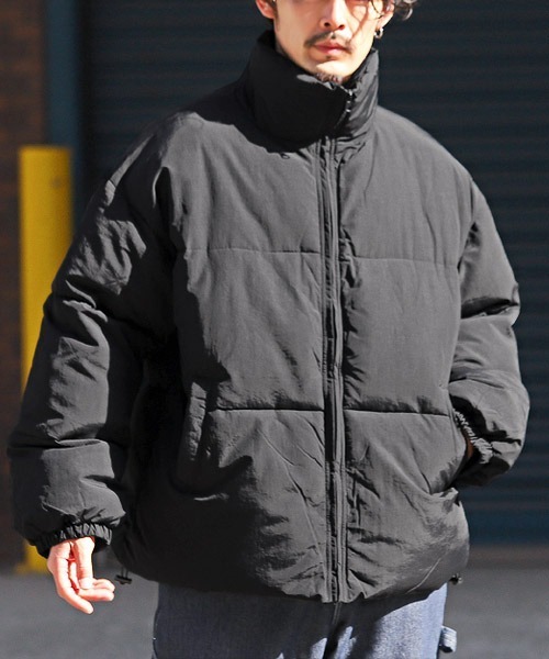 LUXSTYLE（ラグスタイル） ブルゾン アウター 中綿ナイロンジャケット