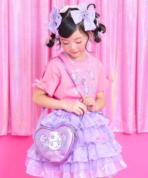 mezzo piano tシャツ 「しなこちゃん」なりきり半袖Tシャツ キッズ