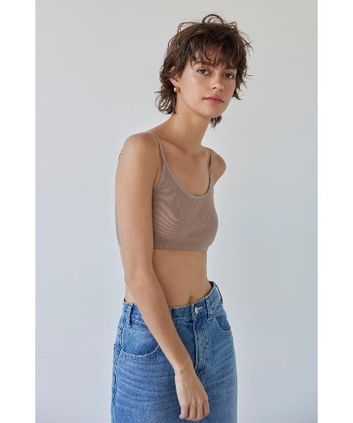 ALEXIA STAM（アリシアスタン） キャミソール Padded Rib Bra Top