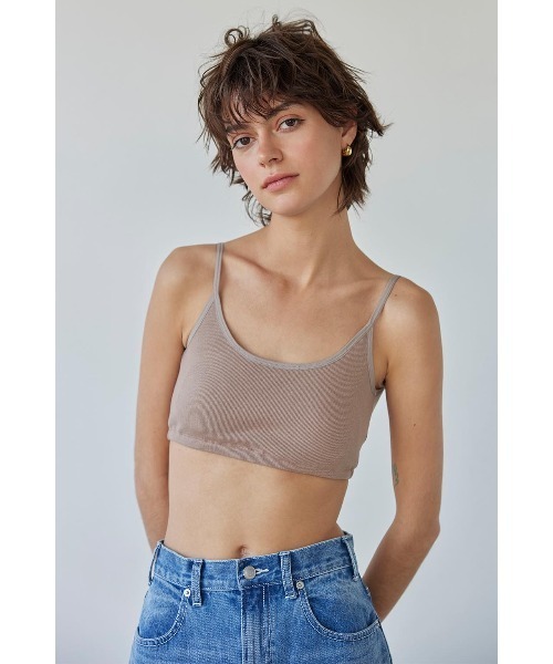 ALEXIA STAM（アリシアスタン） キャミソール Padded Rib Bra Top