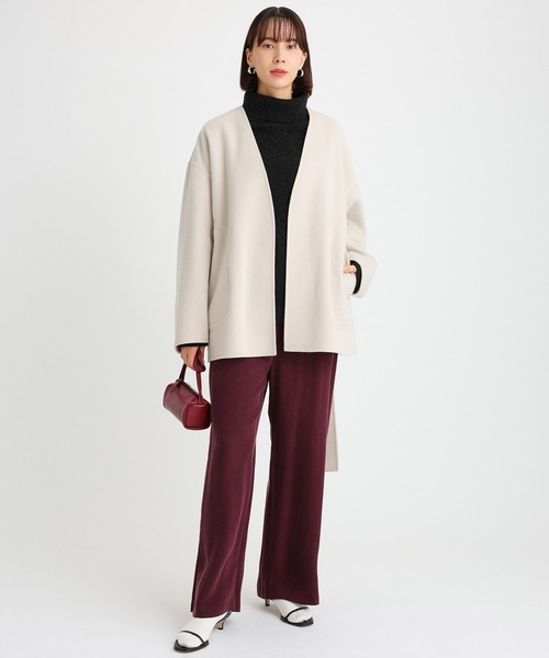 BABYLONE（バビロン） ジャケット ノーカラージャケット リバーノー