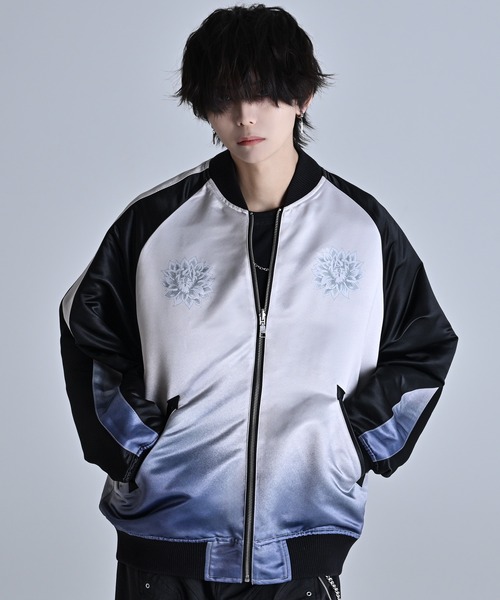 ADRER（アドラー） スカジャン premium reversible suka jumper -wolf