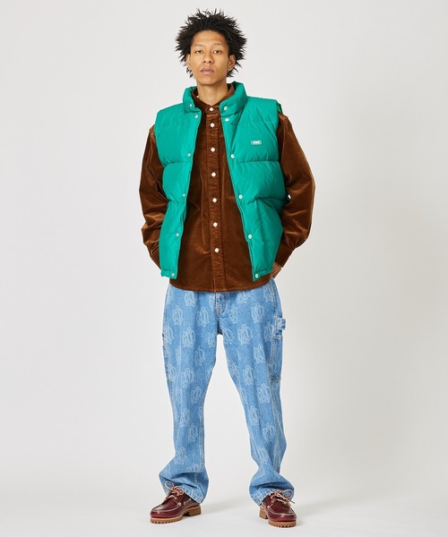 XLARGE（エクストラ ラージ） ナイロンベスト L ブラック メンズ