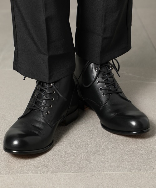 PADRONE（パドローネ） ブーツ 「PADRONE」別注 BACK ZIP CHUKKA BOOTS