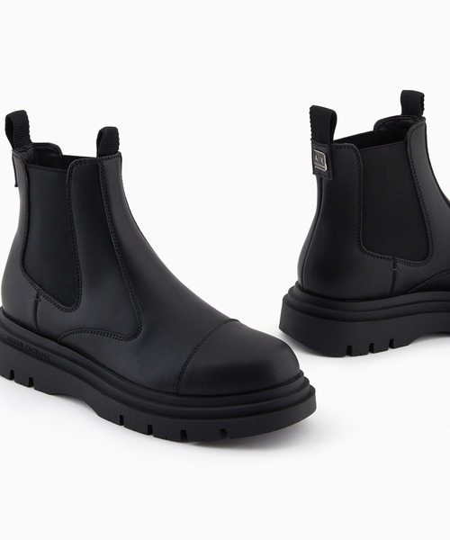 ARMANI EXCHANGE ブーツ 「A|X アルマーニ エクスチェンジ」ボリューム