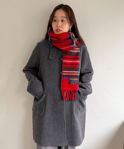 fredy emue（フレディエミュ） マフラー ストール 「TWEED MILL