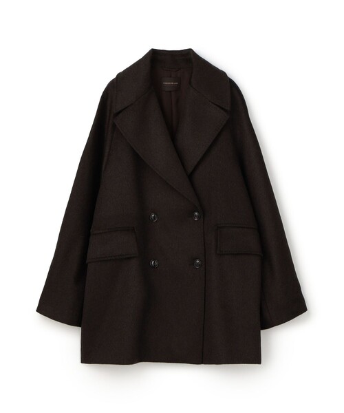 TOMORROWLAND collection ピーコート pコート ウェービーカシミヤ