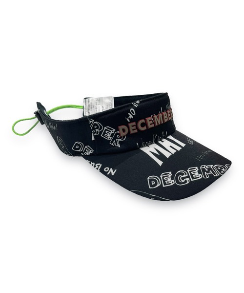 DECEMBERMAY（ディセンバーメイ） キャップ 帽子 Hand paint logo