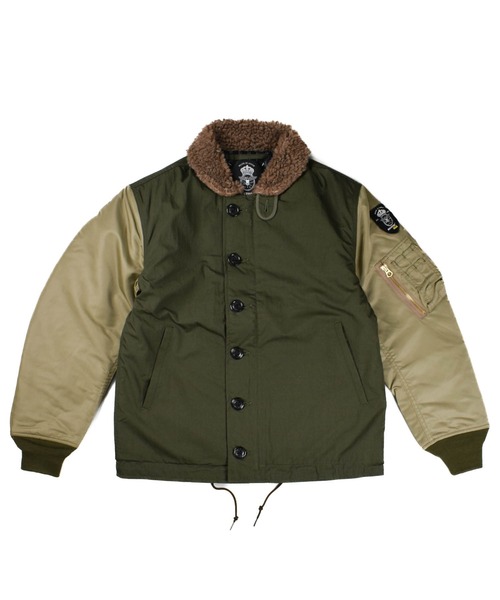 HOUSTON（ヒューストン） ミリタリージャケット モッズコート 「T15