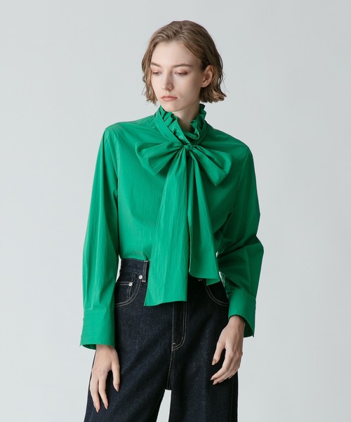 allureville（アルアバイル） ブラウス シャツ ヴィンテージブロード