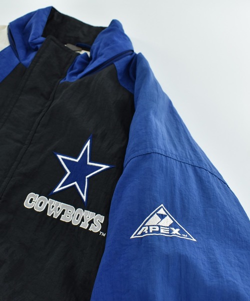 NBA/NFL/NHL/MLB ナイロンジャケット 「USED」APEX ONE “NFL Dallas