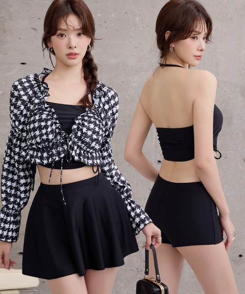 TeddyShop（テディショップ） 水着 「2WAYバンドゥ/ドロスト調節可