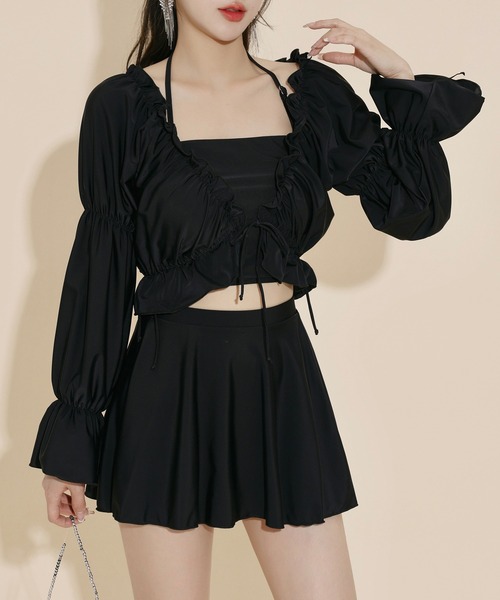 TeddyShop（テディショップ） 水着 「2WAYバンドゥ/ドロスト調節可