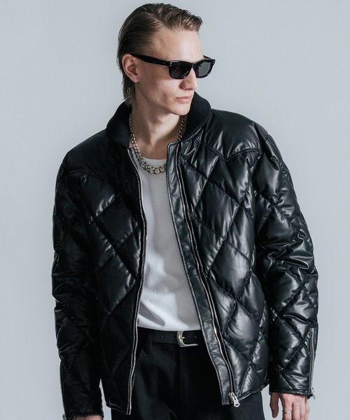 CRIMIE（クライミー） ダウンジャケット ダウン DIAMOND QUILT LAMB