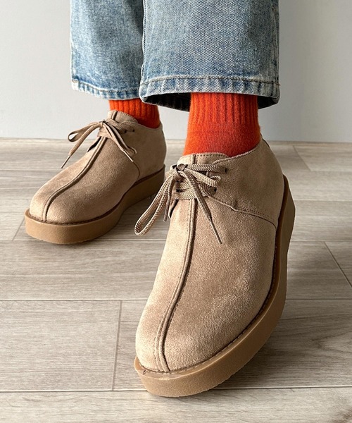 Java デッキシューズ 「Javaジャバコラボ」撥水クラシックスウェード