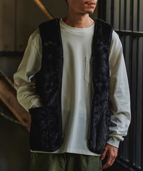 Barbour（バブアー） ベスト ジレ barbour（バブアー）ファーライナー