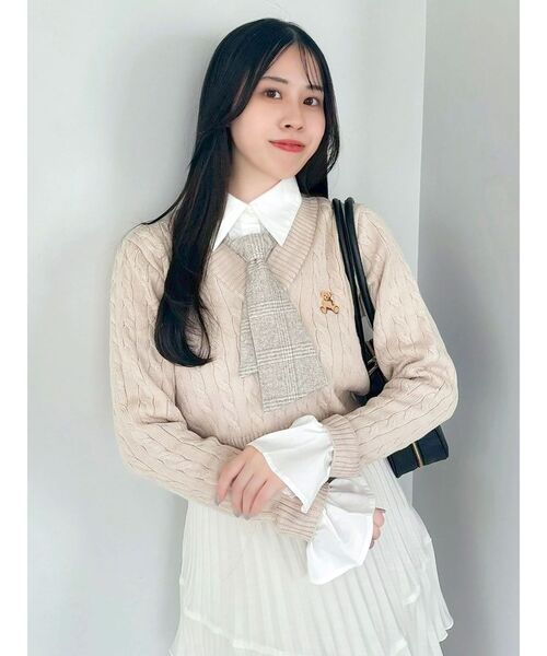 POLO BCS（ポロ・ビーシーエス） ニット セーター コラボ」シャツ