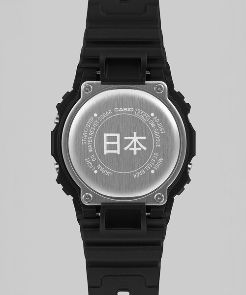 G-SHOCK 腕時計 葛飾北斎「山下白雨」 / 5600シリーズ DW-5600KHSH25