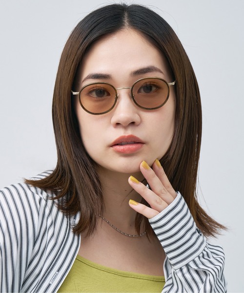 Zoff（ゾフ） サングラス 「伊原 葵さんコラボ」#030ボストン型 ライト