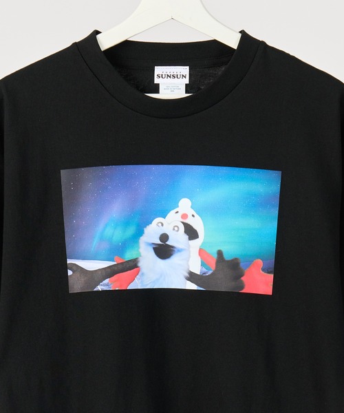 THE BAREFOOT tシャツ 「 PUPPET SUNSUN / パペットスンスン 」 ビッグ