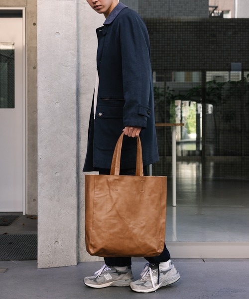 SETUP7（セットアップセブン） トートバッグ 「SETUP7」PUレザーラージ