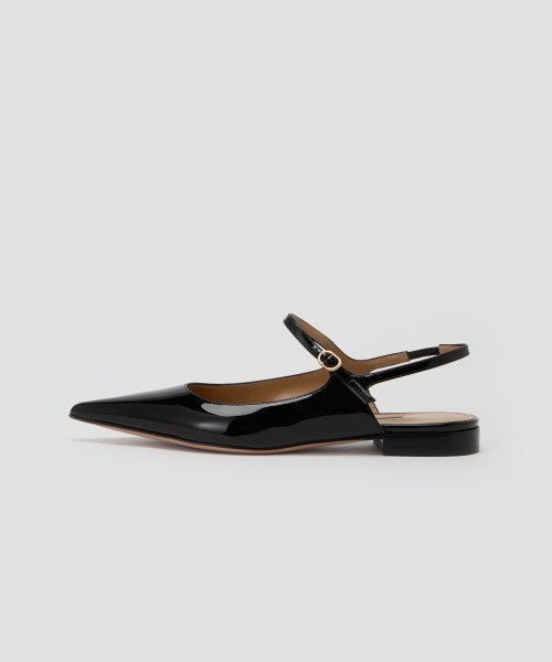 PELLICO（ペリーコ） パンプス CUORE エナメル バックスリング