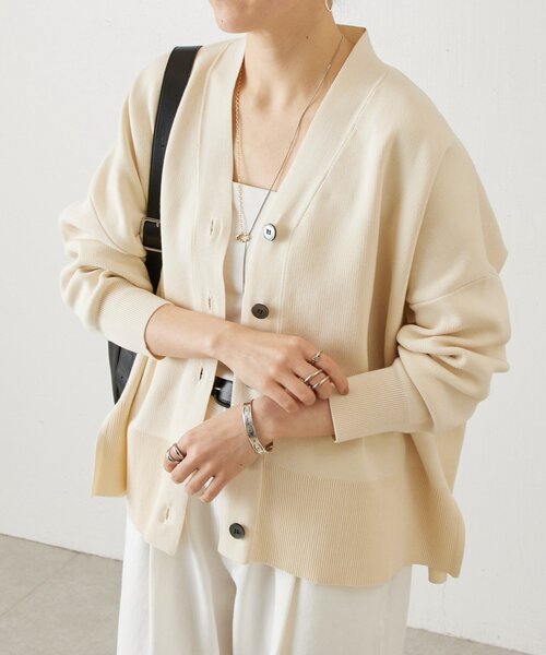 BEARDSLEY（ビアズリー） カーディガン 刺繍入りビッグカーディガン