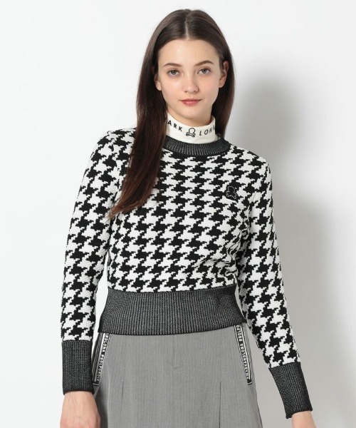 MARK&LONA（マークアンドロナ） ニット セーター Ever Dogtooth Shorty