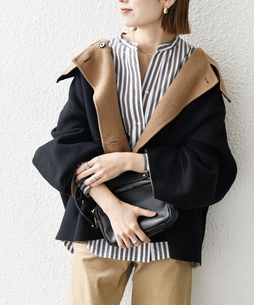 SHIPS any コート アウター 「WEB限定」SHIPS any: リバー スタンド