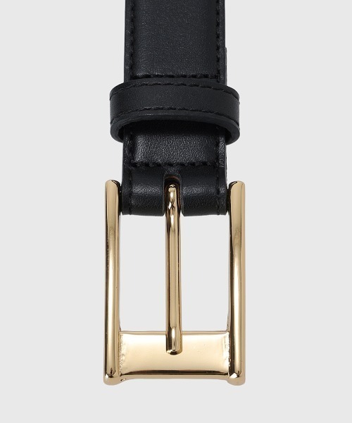 anuans（アニュアンス） ベルト スクエアバックルベルト レディース