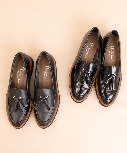 artemis by DIANA（アルテミス by ダイアナ） ローファー 軽量厚底