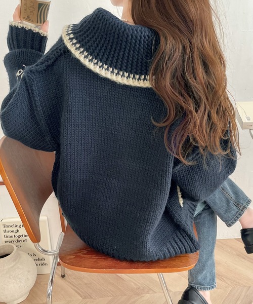 Java ブルゾン アウター ジャバコラボ」大人のカウチン。ロービング