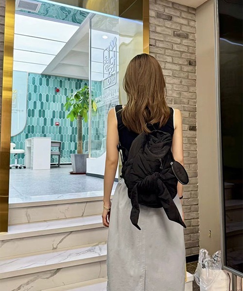 gossip!ロサンゼルス デイバック リュック キルティングバッグ 大容量