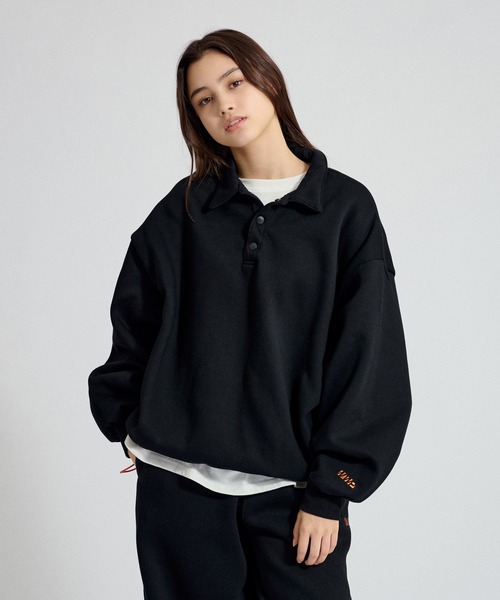 WETTEMPT トレーナー スウェット FLEECE LINING SWEAT POLO / 裏起毛