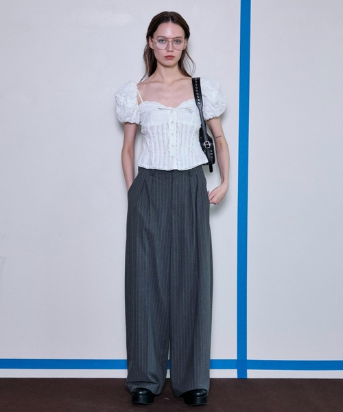 MAISON SPECIAL（メゾンスペシャル） ブラウス シャツ 2way Cotton