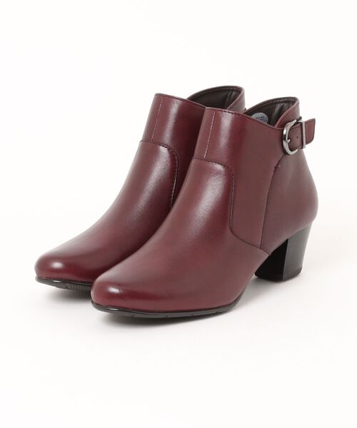 Piedi Nudi（ピエディヌーディ） ブーツ 本革 ベルトデザイン ショート