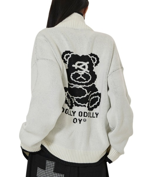 OY（オーワイ） ニット セーター 「OY/オーワイ」DOLLY KNIT ZIP UP