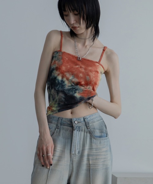 L*n様 CATORCE タイダイ柄キャミソール 2枚セット キャミソール