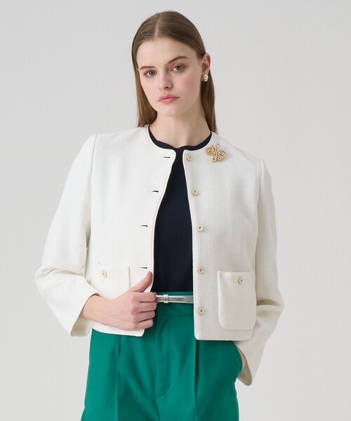 ANAYI（アナイ） ジャケット ノーカラージャケット 「セットアップ対応